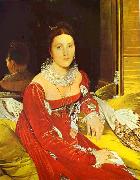 Jean Auguste Dominique Ingres Portrait of Madame de Senonnes. Norge oil painting reproduction